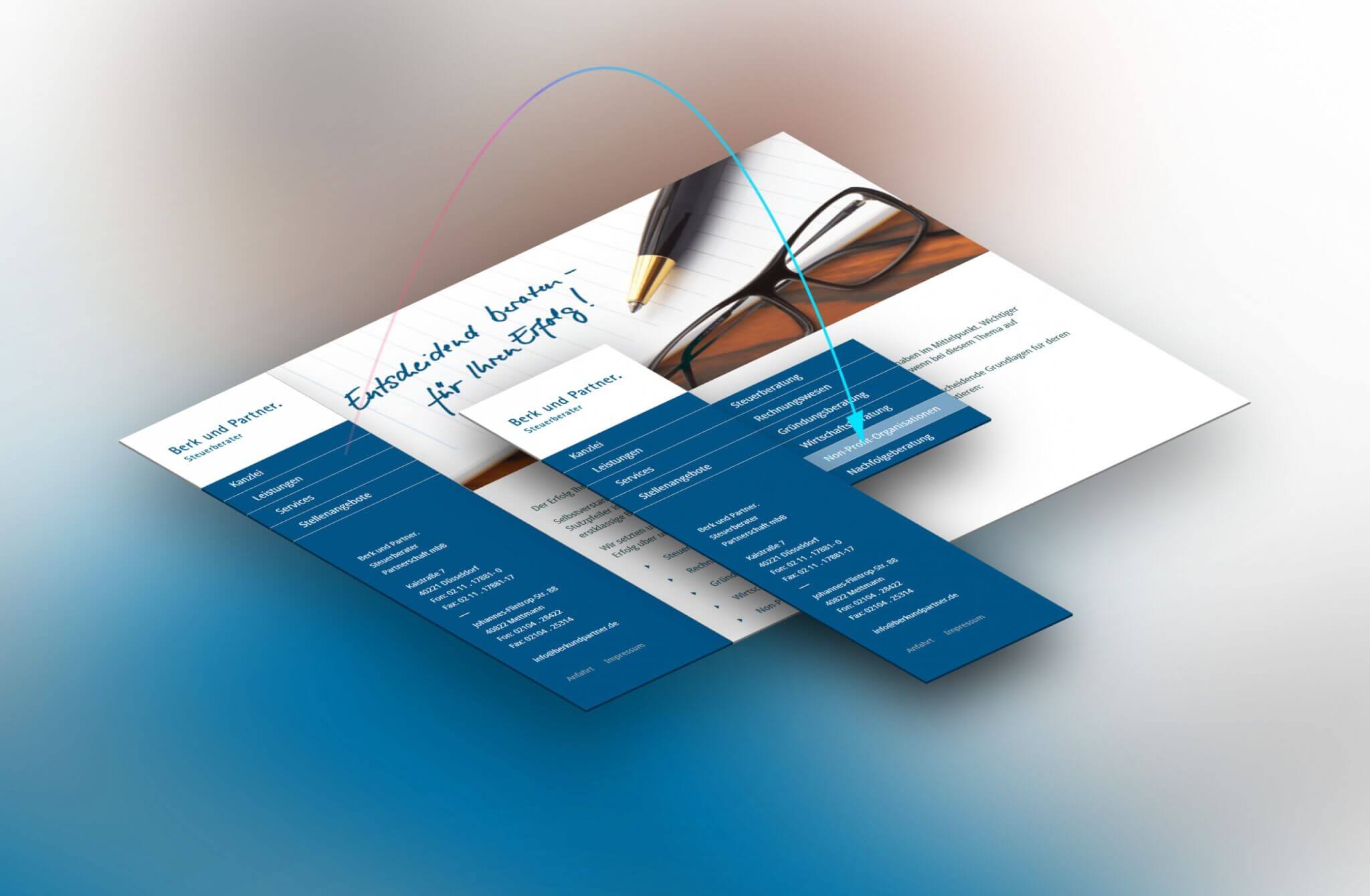 WordPress Website Berk und Partner