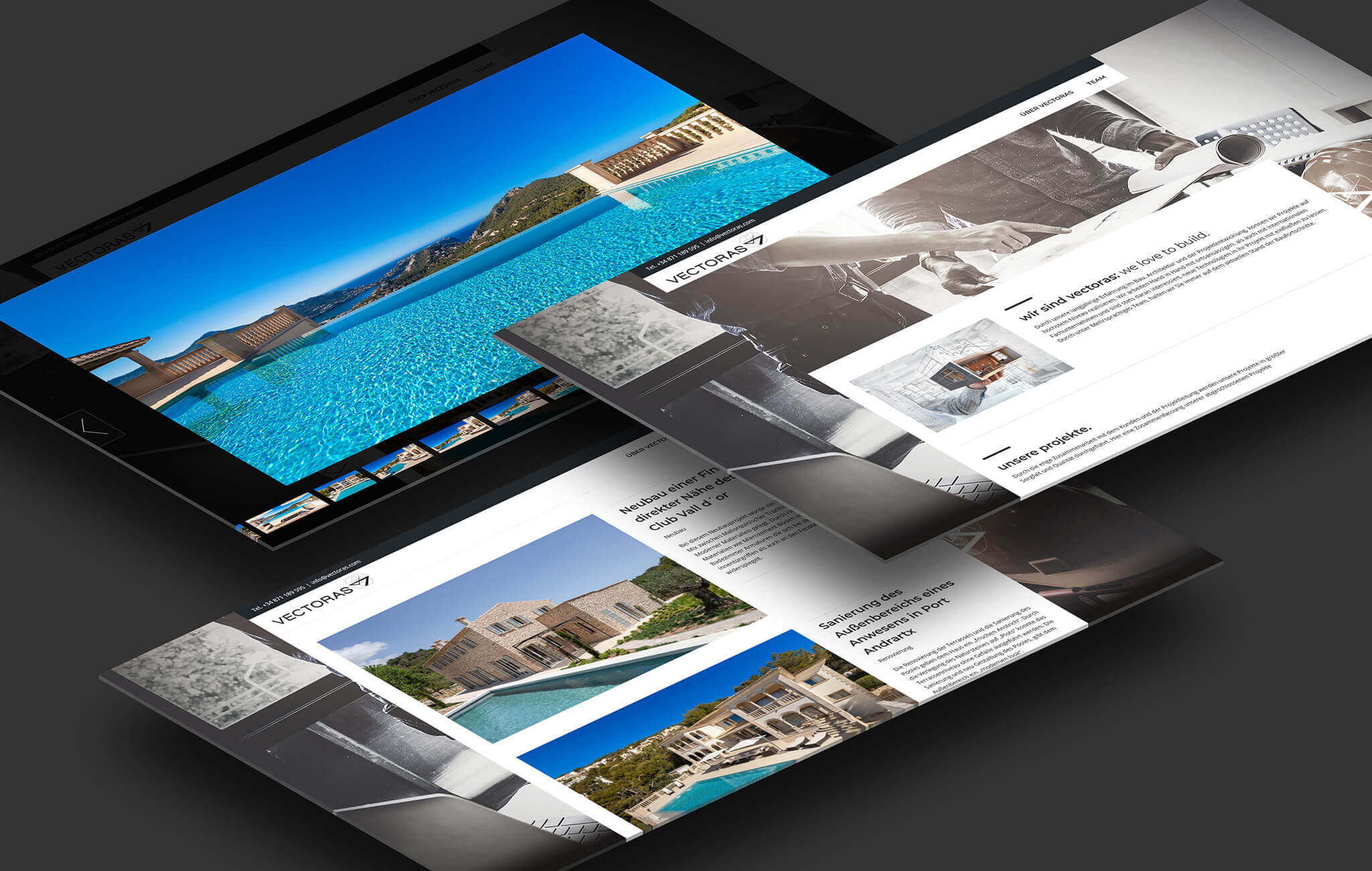 WordPress Website für Vectoras